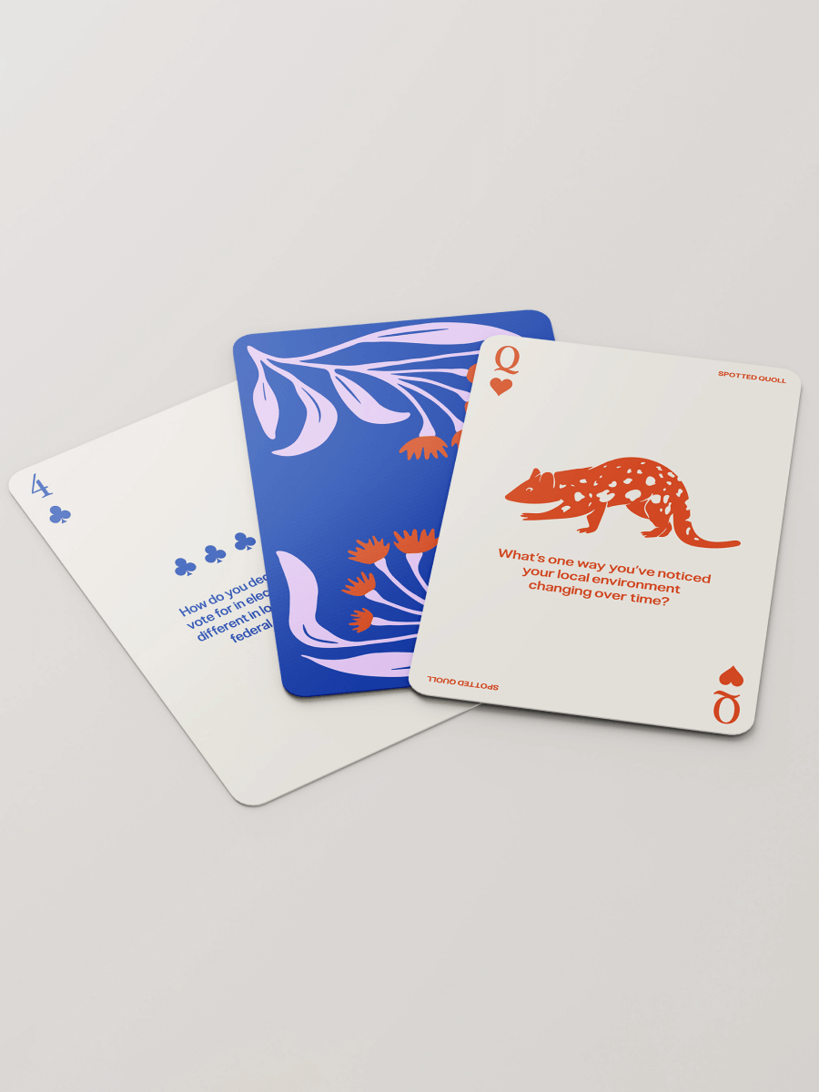 Conversation & Playing Cards
