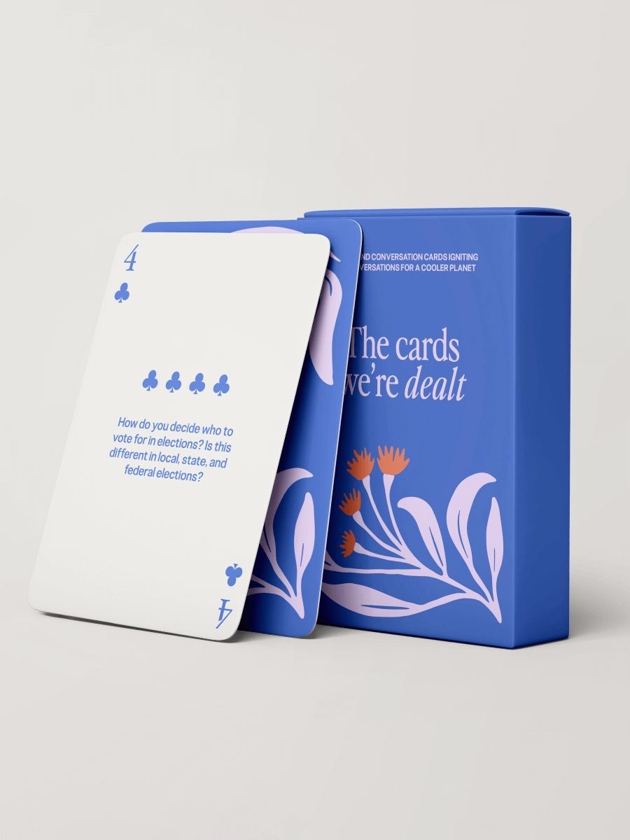 Conversation & Playing Cards